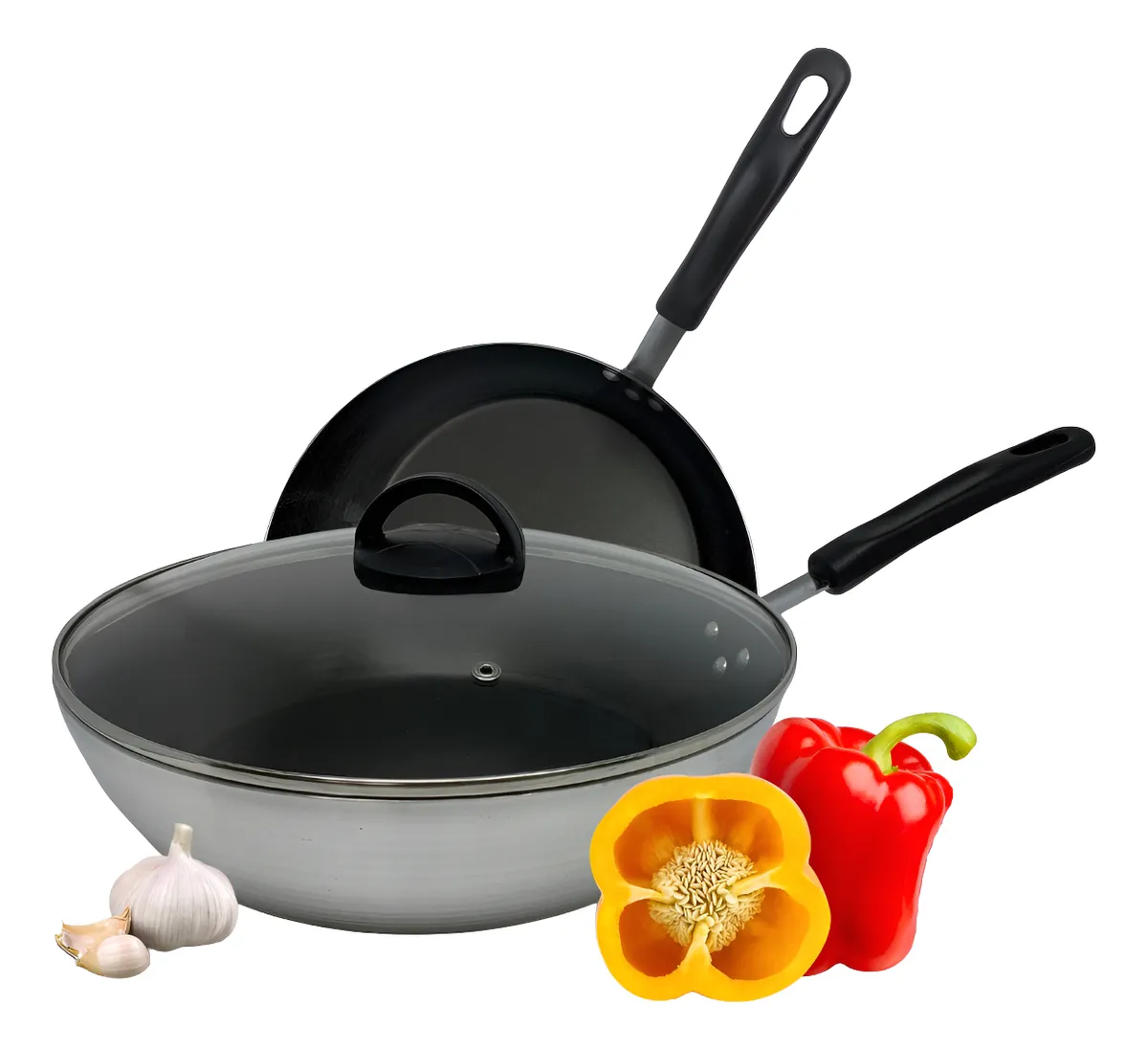 Frigideira Wok Brinox Ceramic Life Optima 28cm