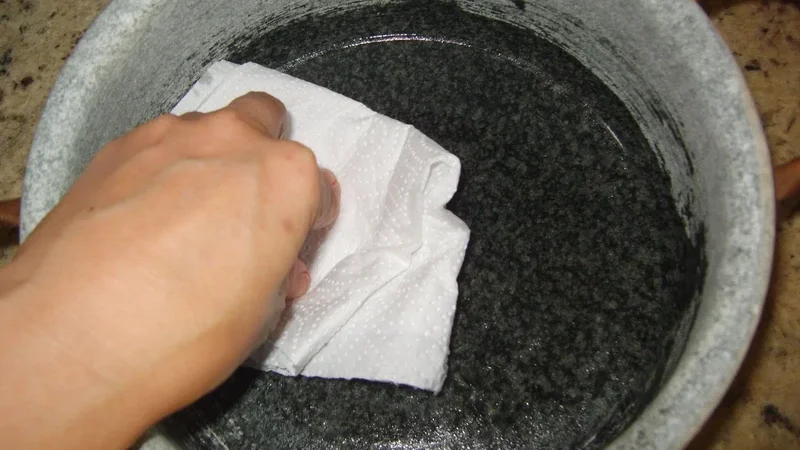 Como curar corretamente sua panela de pedra sabão