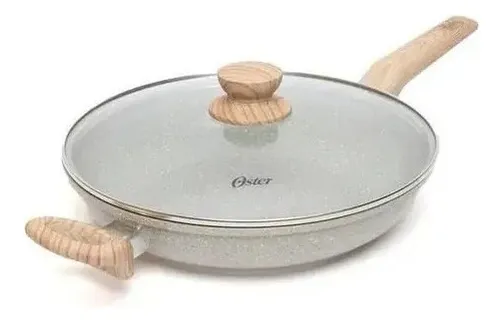 Frigideira Wok Oster Cerâmic Marble 28cm