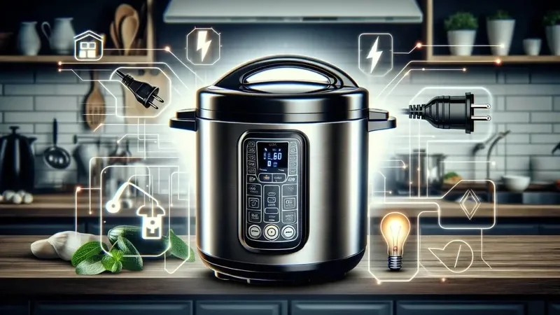Panela de pressão elétrica consome muita energia