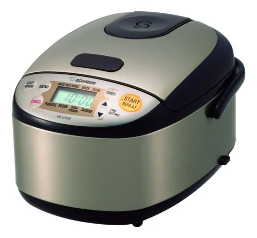 Panela e aquecedor de arroz Zojirushi NS-LHC05 Micom, aço inoxidável