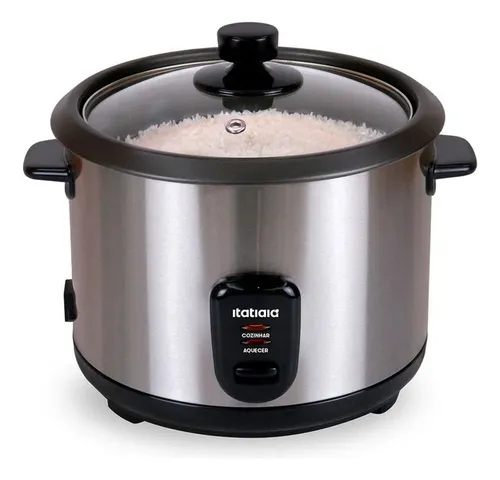 Panela Elétrica De Arroz Itatiaia 1,5l 8 Xícaras 500w Inox