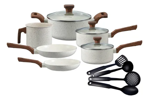 Pratic Cook Mármol Indução 10 Peças