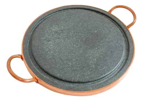 Grelha 28cm Alça Cobre