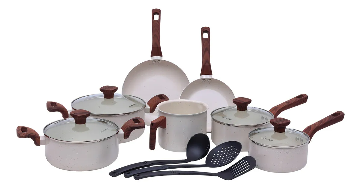 Mimo Style Pratic Cook Marmol 10 Peças