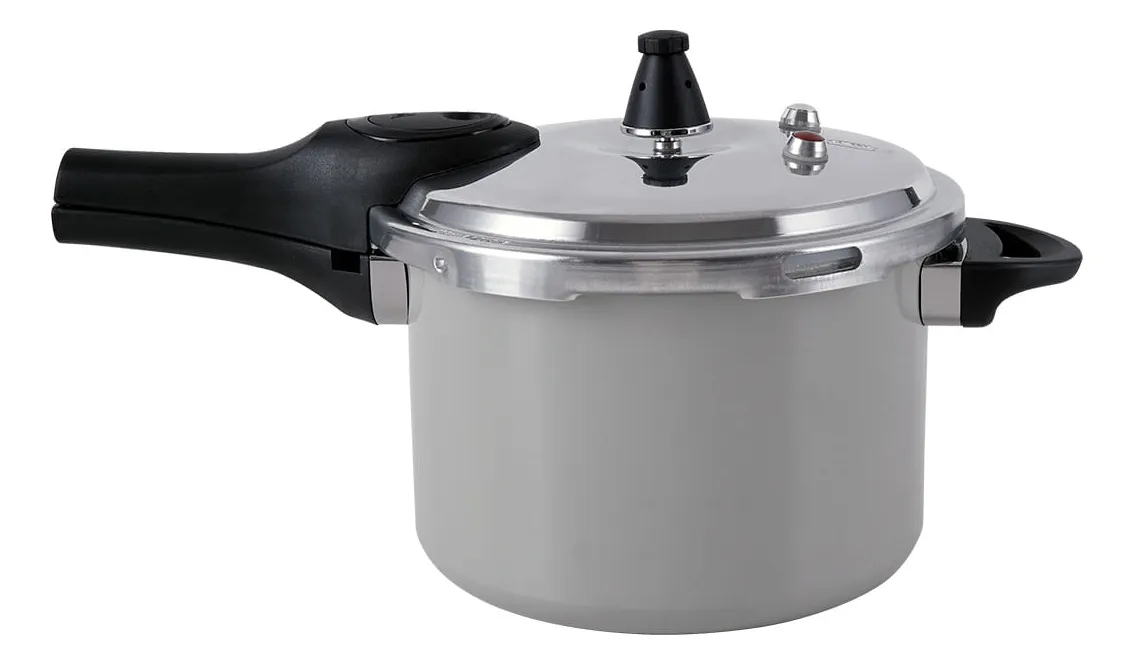 Panela De Pressão 4,2l Antiaderente Ceramic Life Com Indução