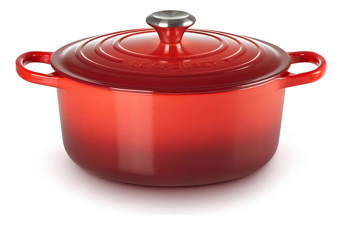 Panela Redonda Le Creuset 20 cm 2,4 litros Signature Vermelho