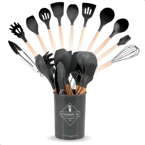 Kit 12 Utensílios Silicone