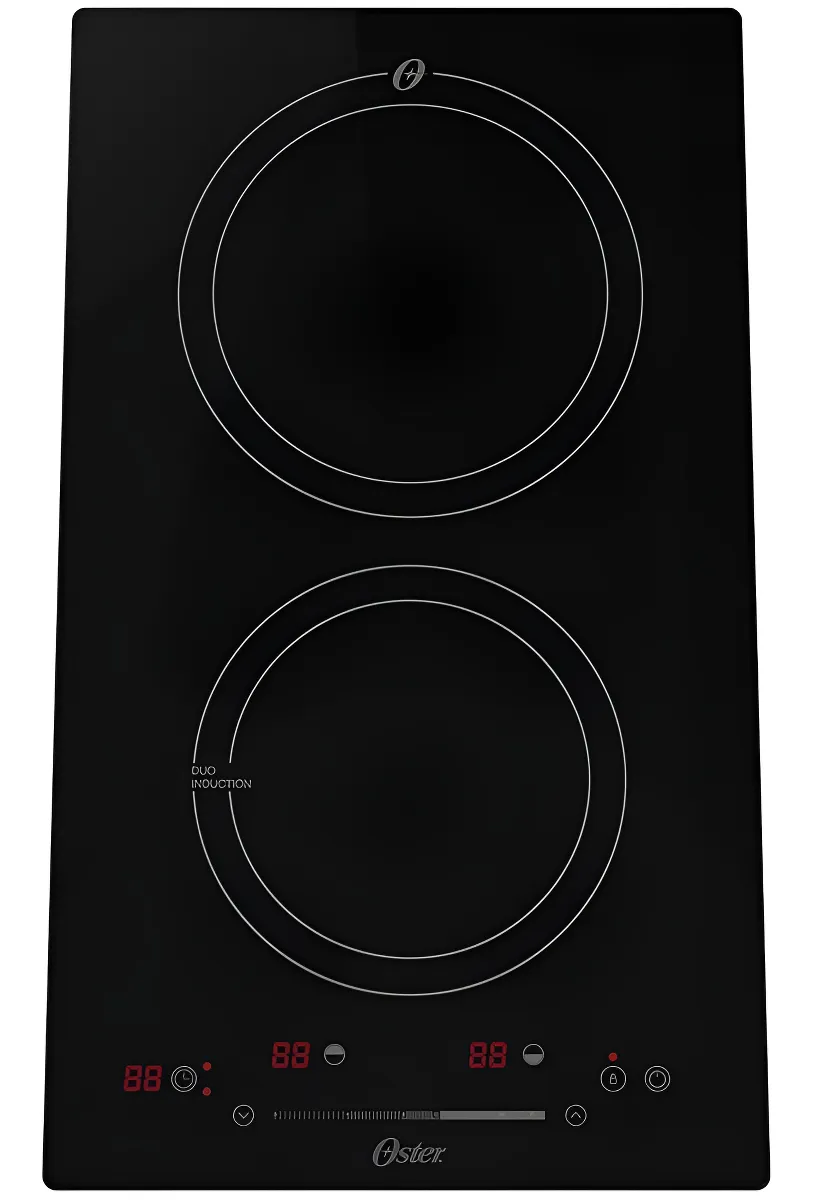 Cooktop de Indução 2 Bocas Oster Touch Screen 2 em 1-127V