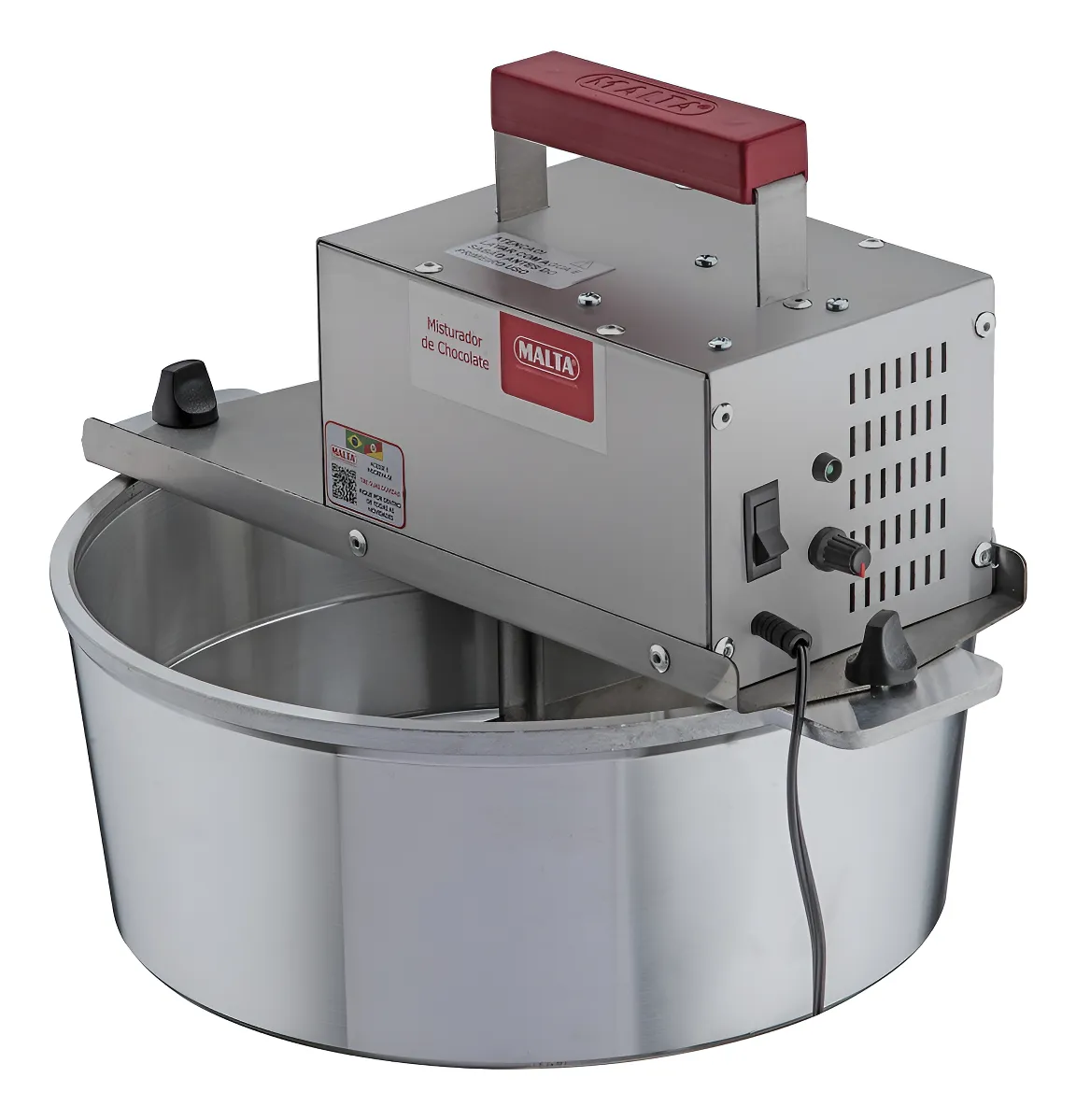 Panela Doceira Brigadeiro Misturador Elétrico Malta Bivolt